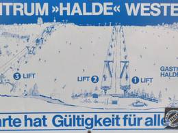 Plan des pistes Halde – Westerheim