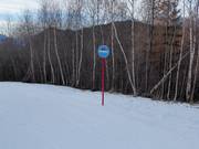 Signalisation des pistes à Aprica