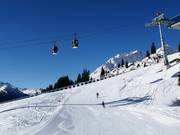 Station supérieure du Diasbahn (télécabine 10 places)