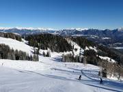 Partie supérieure de la descente en vallée Carnia