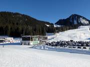 De vastes zones d'entraînement à Berwang au B-Active Center