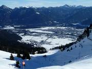 Vue sur les villages de la vallée