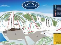 Plan des pistes Perfect North Slopes