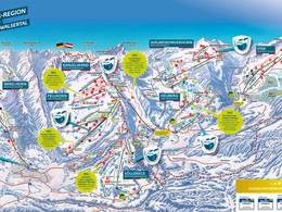 Plan des pistes Nebelhorn – Oberstdorf
