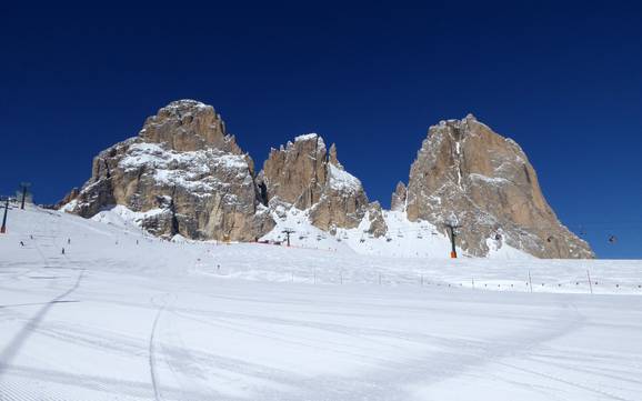 Skier dans le Val di Fassa