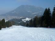 La piste difficile Hornabfahrt