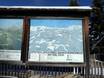 Merano (Meraner Land): indications de directions sur les domaines skiables – Indications de directions Vigiljoch (Monte San Vigilio) – Lana