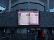 Informations actuelles à la station de départ à Les Angles