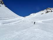 Piste Kandahar du Plaine Morte