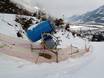 Fiabilité de l'enneigement Massif du Karwendel – Fiabilité de l'enneigement Burglift – Stans