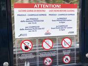 Informations sur la correspondance dans la télécabine