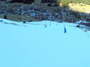 Canons à neige dans la zone de la vallée