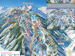 Plan des pistes Aspen Mountain