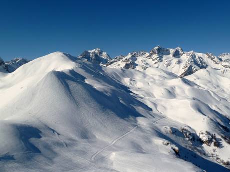 Alpes cotiennes: Évaluations des domaines skiables – Évaluation Serre Chevalier – Briançon/Chantemerle/Villeneuve-la-Salle/Le Monêtier-les-Bains