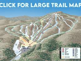 Plan des pistes Oak Mountain