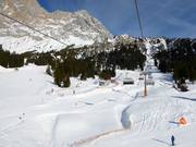 Avec la télécabine Issentalkopf, vous vous dirigez vers le Gaistal.