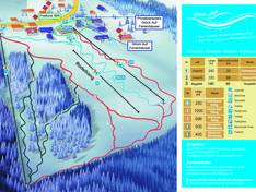 Plan des pistes Glück Auf – Langewiese