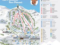 Plan des pistes Zauberberg Semmering
