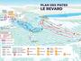 Plan des pistes Le Revard