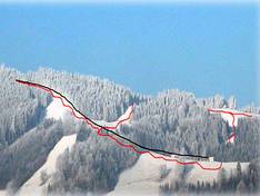 Plan des pistes Glasenberg – Maria Neustift