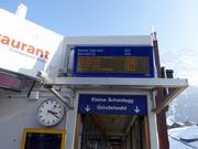Informations sur les descentes des trains à crémaillère à Grindelwald