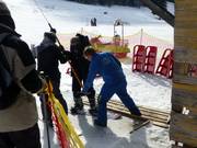 Le personnel est très serviable lors de l’embarquement.