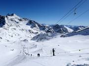 Gaiskarferner - Téléski à pioches