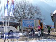 Plan des pistes avec informations actualisées