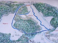 Plan des pistes Brandlwiese – Kaumberg