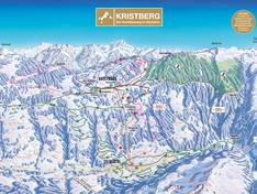 Plan des pistes Kristberg – Silbertal