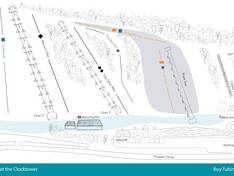 Plan des pistes Sunburst