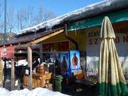 Possibilités de restauration à la station de vallée