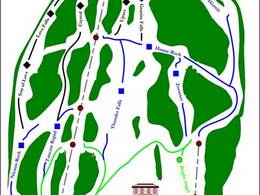 Plan des pistes Elk Ridge – Williams