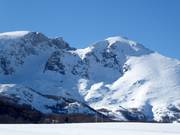 Vue sur le massif montagneux impressionnant du Durmitor avec Savin Kuk 2313 m