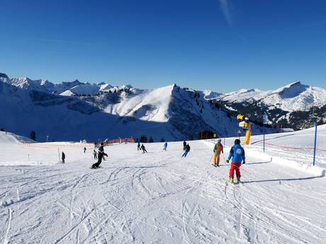 Diversité des pistes Kleinwalsertal (vallée de Kleinwals) – Diversité des pistes Fellhorn/Kanzelwand – Oberstdorf/Riezlern