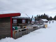 Terrasse au centre d'accueil Kåvan