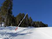 Enneigement par canons à neige dans le domaine skiable Schöneben-Haideralm