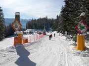 Départ de la piste Märchenabfahrt