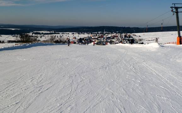 Meilleur domaine skiable dans la région d'Ústí nad Labem  – Évaluation Keilberg (Klínovec)