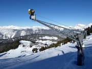 Enneigement du télésiège Brunnenkopfbahn