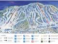 Plan des pistes Sommet Saint-Sauveur