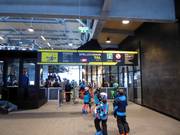 Informations à l’embarquement de la télécabine Spieljoch dans la vallée