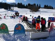 Téléski Kinderland - tapis roulant