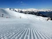 Très bonne préparation des pistes