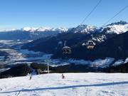 Panorama sur la descente Rangger Köpfl