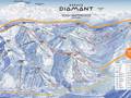 Plan des pistes Espace Diamant – Les Saisies/Notre-Dame-de-Bellecombe/Praz sur Arly/Flumet/Crest-Voland