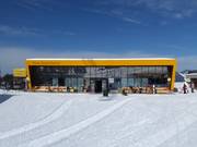 Boutique Stoos à la station supérieure du funiculaire Stoosbahn