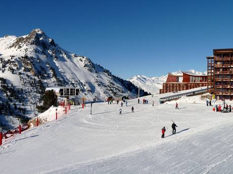 Domaines skiables pour les débutants dans la vallée de l'Isère – Débutants Les Arcs/Peisey-Vallandry (Paradiski)