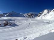 Vue sur la descente Mittagskogelabfahrt