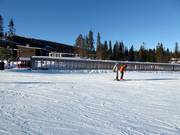 Pente d'entraînement avec tapis roulant à Lindvallen